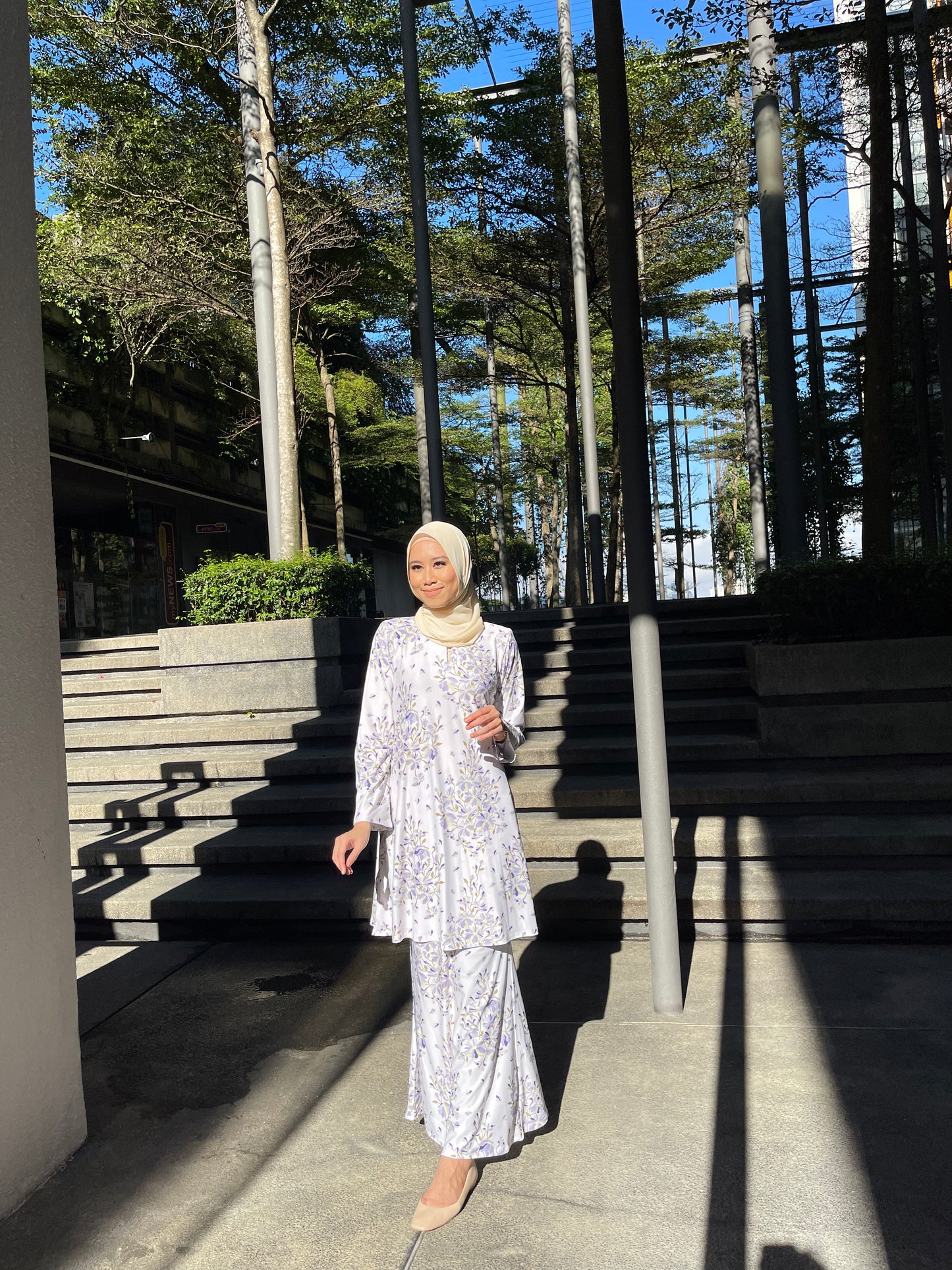 Kurung Riau Moss Crepe