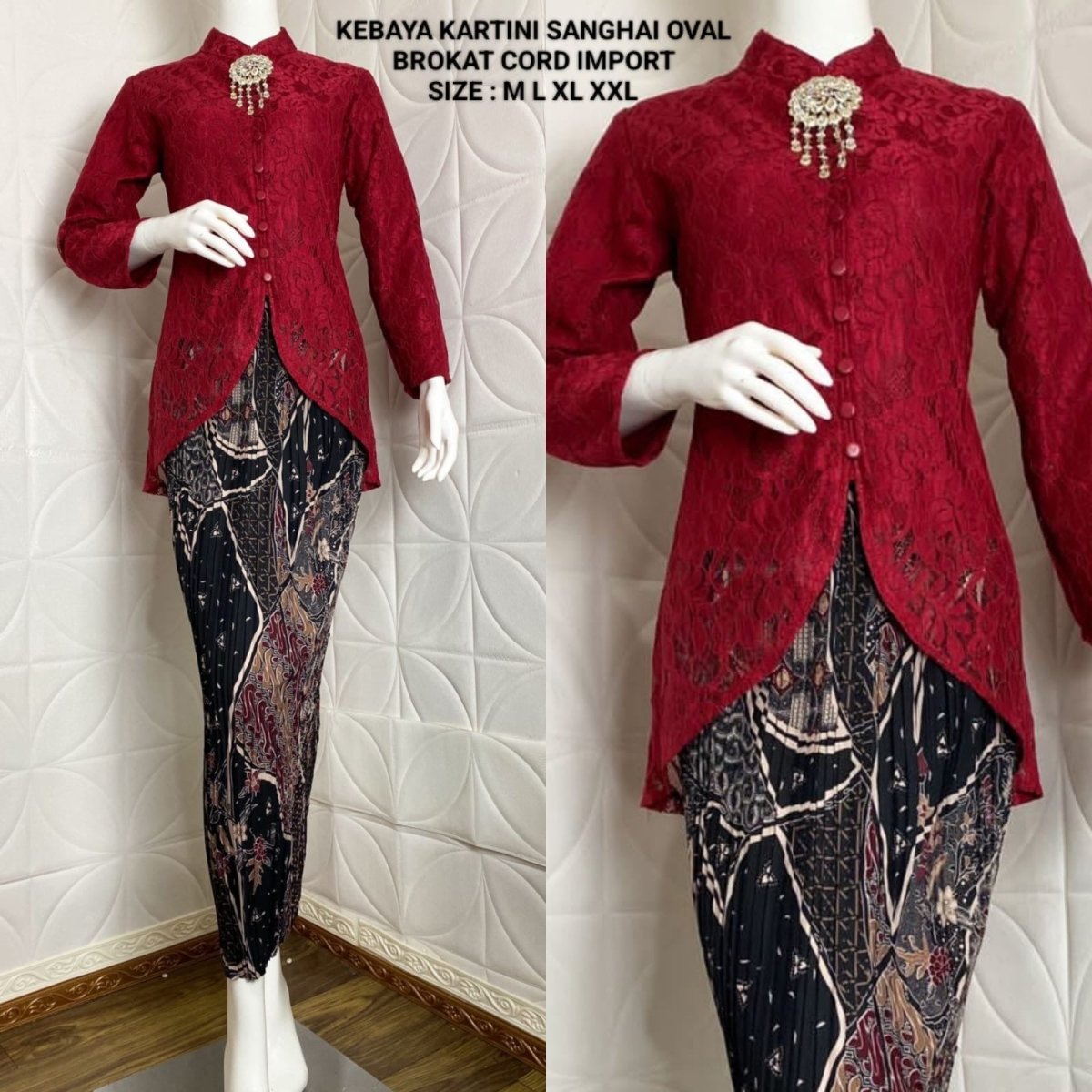 Kebaya Kartini Kanching Oval - Nara Atira