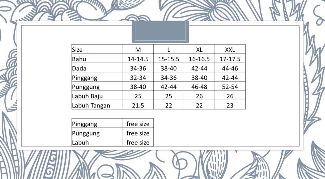 Kebaya Kartini Kanching Oval - Nara Atira