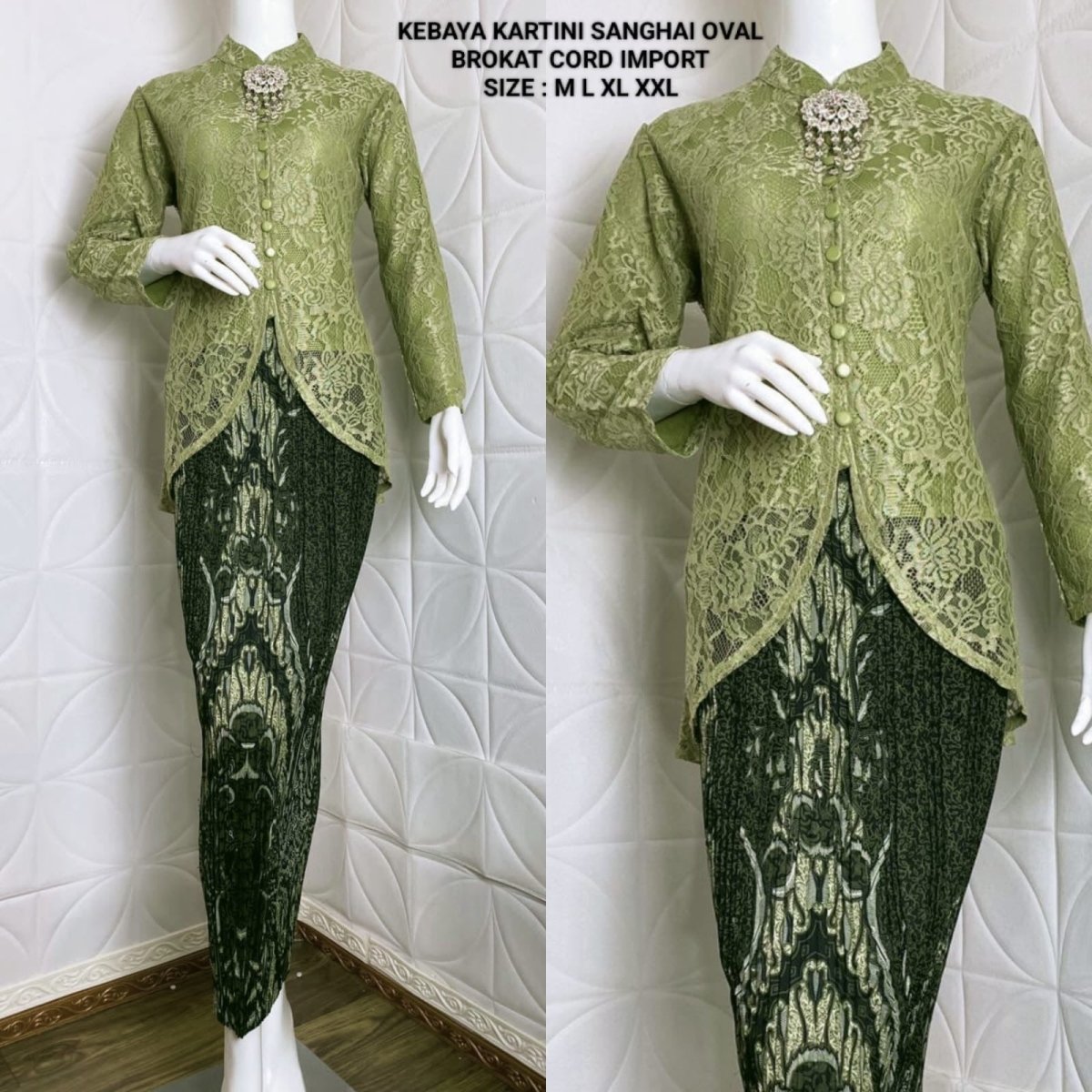 Kebaya Kartini Kanching Oval - Nara Atira