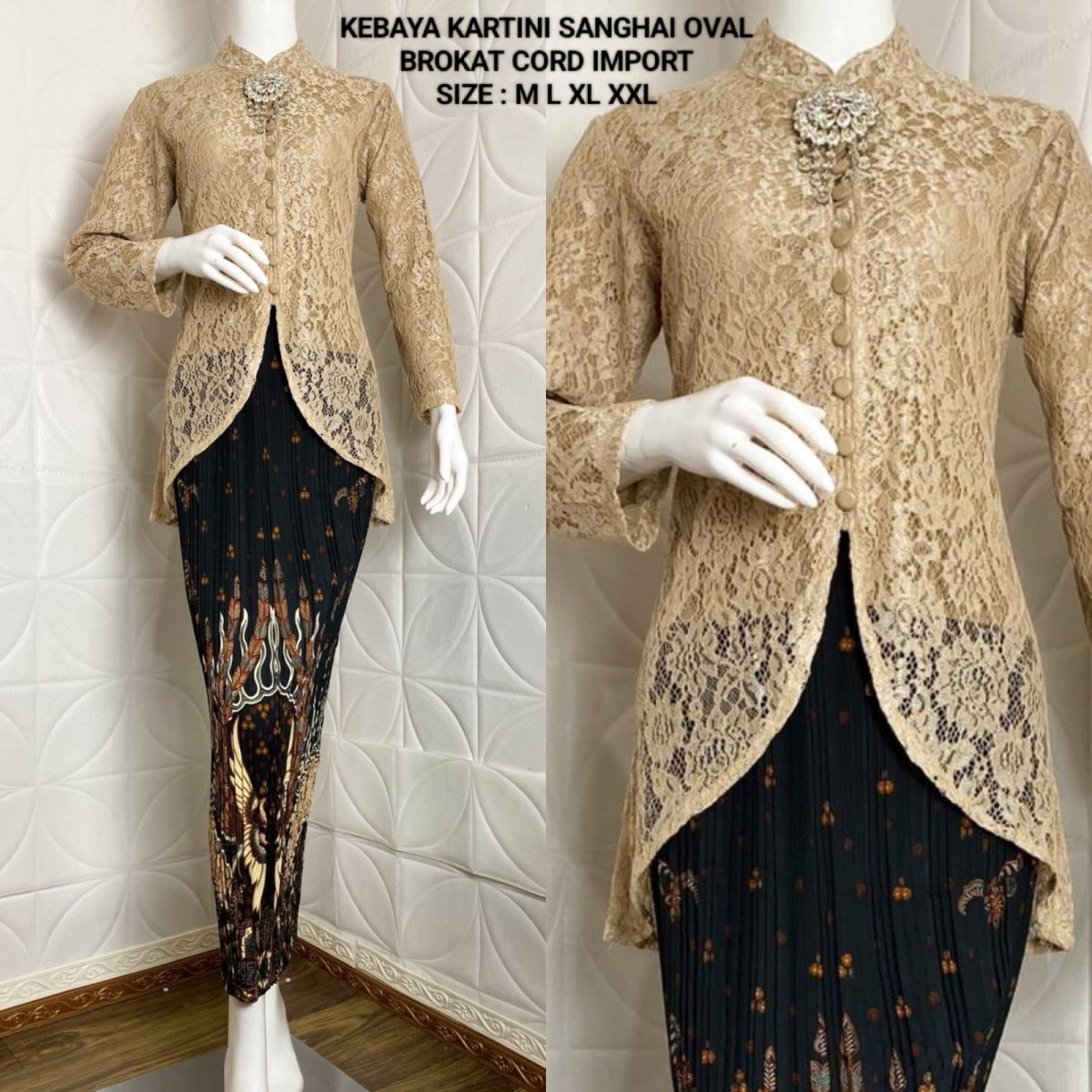 Kebaya Kartini Kanching Oval - Nara Atira