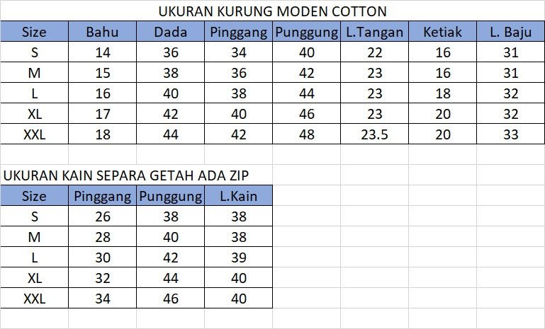 Kurung Modern Cotton Viscose - Nara Atira