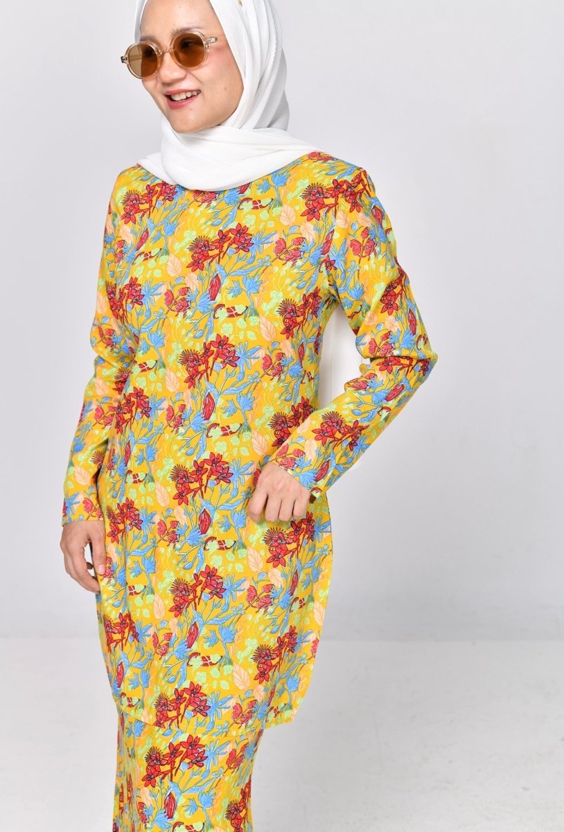 Kurung Modern Cotton Viscose - Nara Atira