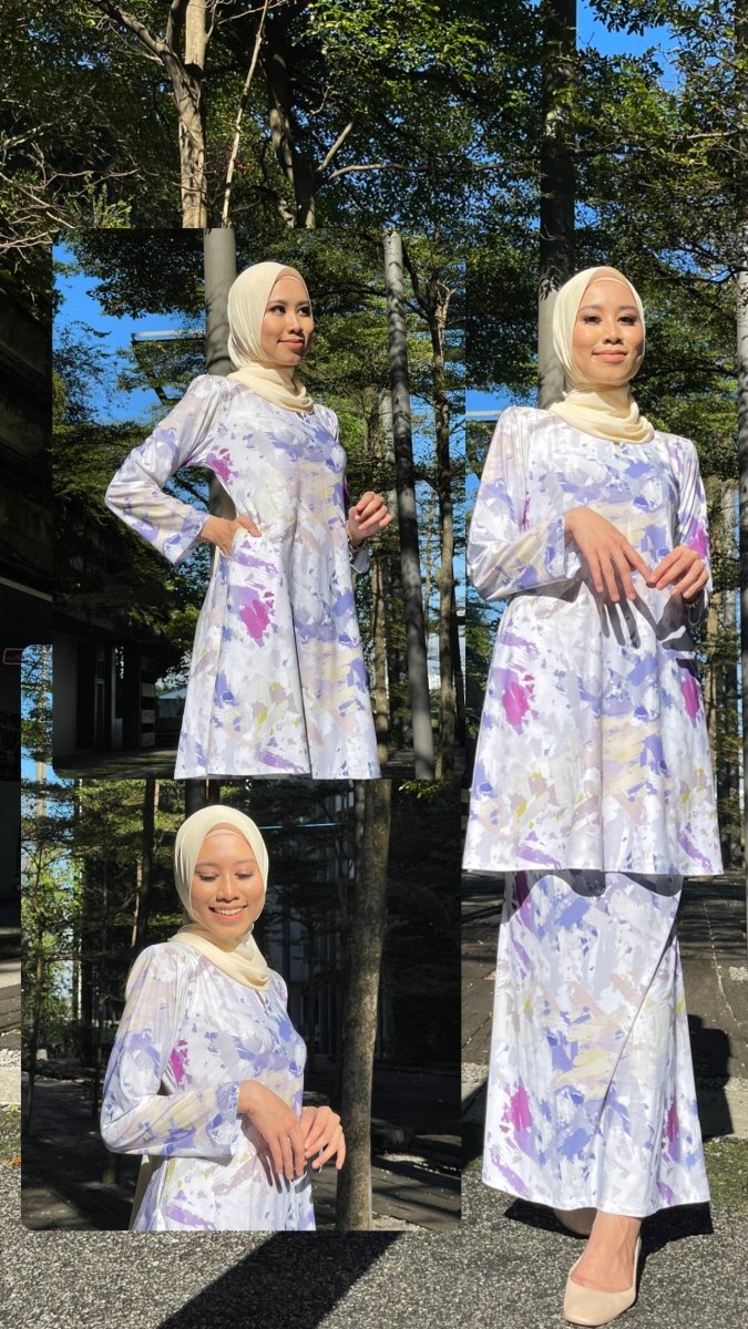 Kurung Riau Moss Crepe - Nara Atira