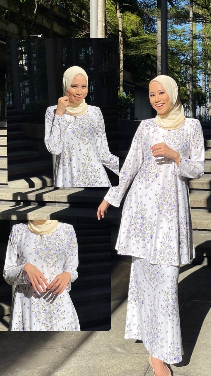 Kurung Riau Moss Crepe - Nara Atira