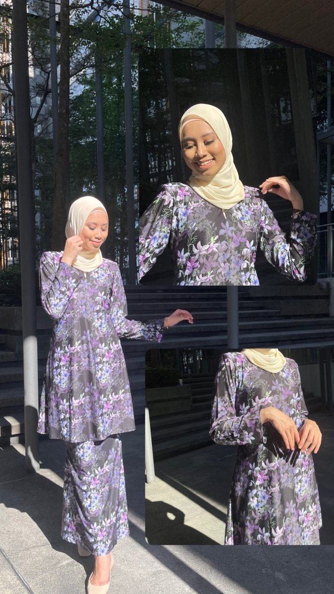 Kurung Riau Moss Crepe - Nara Atira