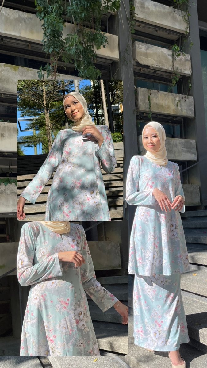 Kurung Riau Moss Crepe - Nara Atira