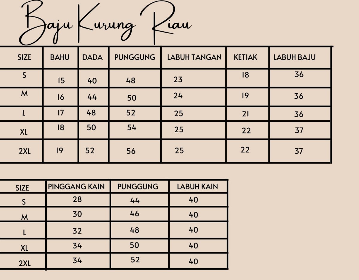Kurung Riau Moss Crepe - Nara Atira