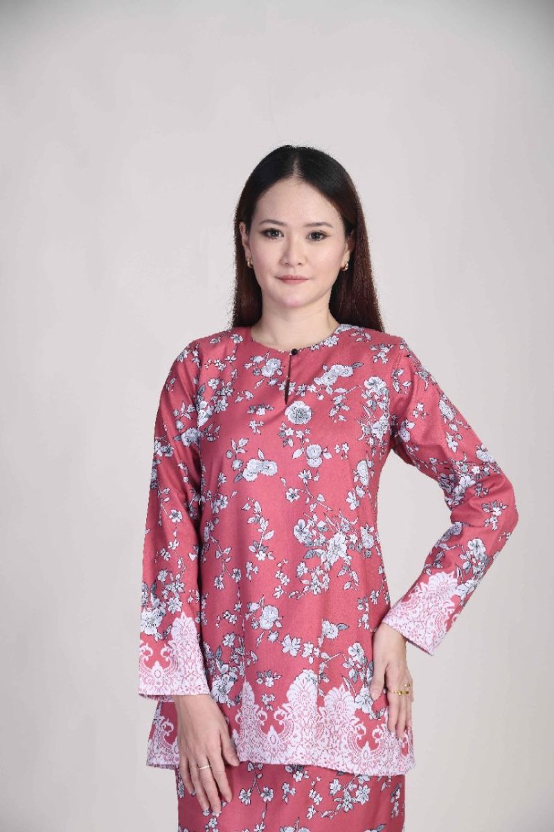 Mini Kurung (Carnation) - Nara Atira